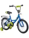 Велосипед детский NOVATRACK Urban 16 (синий/желтый, 2019) фото 2
